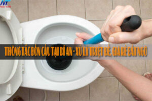 Thông tắc bồn cầu tại Dĩ An – Xử lý triệt để, giá rẻ bất ngờ