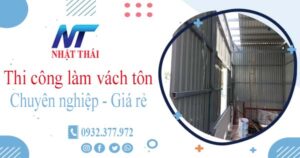 Báo giá thi công làm vách tôn tại Bình Dương【Ưu đãi 10%】