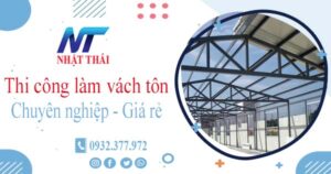 Báo giá thi công làm vách tôn tại Phú Nhuận【Ưu đãi 10%】