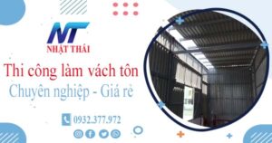 Báo giá thi công làm vách tôn tại Quận 2【Ưu đãi giảm 10%】