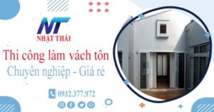 Báo giá thi công làm vách tôn tại Quận 4【Ưu đãi giảm 10%】