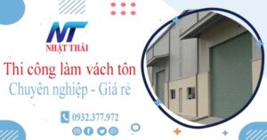 Báo giá thi công làm vách tôn tại Quận 8【Ưu đãi giảm 10%】