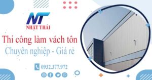 Báo giá thi công làm vách tôn tại Tân Bình【Ưu đãi giảm 10%】