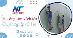 Báo giá thi công làm vách tôn tại Tân Phú【Ưu đãi giảm 10%】