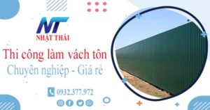 Báo giá thi công làm vách tôn tại Thủ Đức【Ưu đãi giảm 10%】