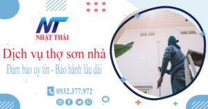 Dịch vụ thợ sơn nhà tại Bình Chánh uy tín【Bảo hành 5 năm】