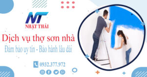 Dịch vụ thợ sơn nhà tại Hóc Môn uy tín nhất【Bảo hành 5 năm】