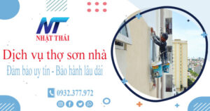 Dịch vụ thợ sơn nhà tại Nha Trang uy tín【Bảo hành 5 năm】