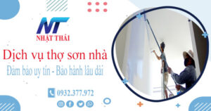 Dịch vụ thợ sơn nhà tại Tp Biên Hoà uy tín【Bảo hành 5 năm】