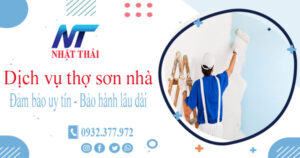 Dịch vụ thợ sơn nhà tại Tp Dĩ An uy tín nhất【Bảo hành 5 năm】