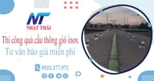 Tư vấn báo giá quả cầu thông gió inox tại TPHCM【Miễn phí】