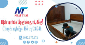 Dịch vụ tháo lắp giường, tủ, đồ gỗ tại Bà Rịa【Hỗ trợ 24/24h】