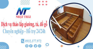 Dịch vụ tháo lắp giường, tủ, đồ gỗ tại Biên Hoà【Hỗ trợ 24/24h】