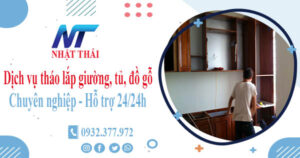 Dịch vụ tháo lắp giường, tủ, đồ gỗ tại Bình Chánh【Hỗ trợ 24/24h】