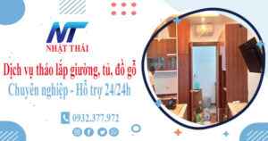Dịch vụ tháo lắp giường, tủ, đồ gỗ tại Củ Chi【Hỗ trợ 24/24h】