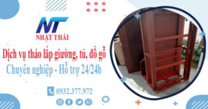 Dịch vụ tháo lắp giường, tủ, đồ gỗ tại Phú Nhuận【Hỗ trợ 24/24h】