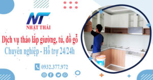 Dịch vụ tháo lắp giường, tủ, đồ gỗ tại Quận 10【Hỗ trợ 24/24h】