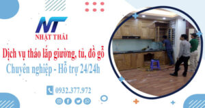 Dịch vụ tháo lắp giường, tủ, đồ gỗ tại Quận 5【Hỗ trợ 24/24h】