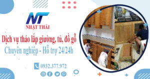 Dịch vụ tháo lắp giường, tủ, đồ gỗ tại Quận 6【Hỗ trợ 24/24h】