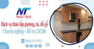 Dịch vụ tháo lắp giường, tủ, đồ gỗ tại Tân Bình【Hỗ trợ 24/24h】