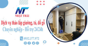 Dịch vụ tháo lắp giường, tủ, đồ gỗ tại Tây Ninh【Hỗ trợ 24/24h】