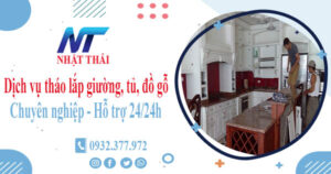 Dịch vụ tháo lắp giường, tủ, đồ gỗ tại Thủ Dầu Một【Hỗ trợ 24/24h】
