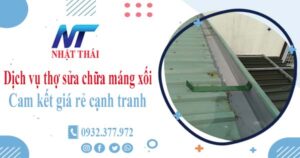 Dịch vụ thợ sửa chữa máng xối tại Quận 1 -【Cam kết giá rẻ】