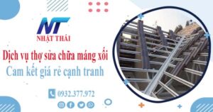 Dịch vụ thợ sửa chữa máng xối tại Quận 8 -【Cam kết giá rẻ】