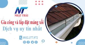 Địa chỉ gia công, lắp đặt máng xối tại Bình Phước -【Gần đây】