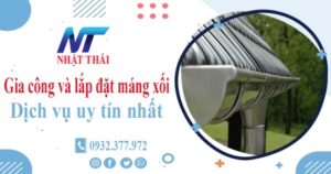 Địa chỉ gia công và lắp đặt máng xối tại Củ Chi -【Ở gần đây】