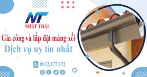 Địa chỉ gia công và lắp đặt máng xối tại Nha Trang -【Ở gần đây】