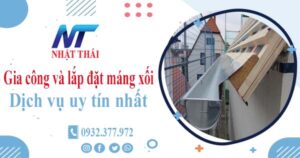 Địa chỉ gia công và lắp đặt máng xối tại quận 12 -【Ở gần đây】