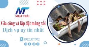 Địa chỉ gia công và lắp đặt máng xối tại Quận 8 -【Ở gần đây】