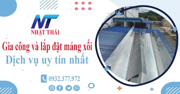 Địa chỉ gia công và lắp đặt máng xối tại Tân Uyên -【Ở gần đây】