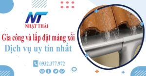 Địa chỉ gia công và lắp đặt máng xối tại TpHCM -【Ở gần đây】
